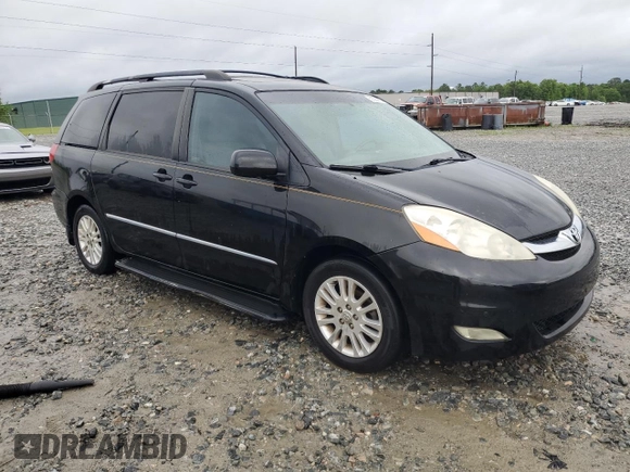 2008 Toyota Sienna XLE with VIN 5TDZK22C98S164683, listed as a Copart auction lot 52083865 with 322,638 mi miles and Salvage Title. Bid and sale history available at DreamBid. Image 4.