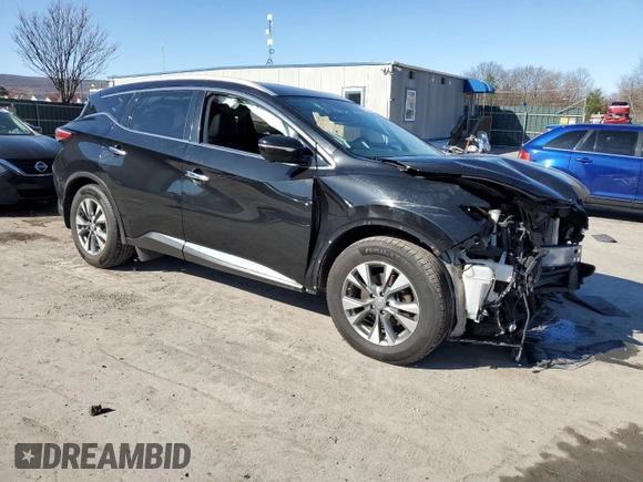 2015 Nissan Murano SL with VIN 5N1AZ2MH1FN216727, listed as a Copart auction lot 52558545 with 99,885 mi miles and Salvage Title. Bid and sale history available at DreamBid. Image 4.