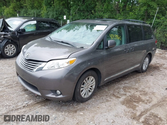 2012 Toyota Sienna XLE AAS with VIN 5TDYK3DC0CS199104, listed as a IAAI auction lot 42439665 with 252,187 mi miles and . Bid and sale history available at DreamBid. Image 18.