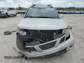 2005 Nissan Frontier LE with VIN 1N6AD07U75C452872, listed as a Copart auction lot 54954555 with 230,702 mi miles and Salvage title. Bid and sale history available at DreamBid. Image 5.