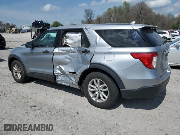 2020 Ford Explorer with VIN 1FMSK8BH1LGC83021, listed as a Copart auction lot 51716215 with 93,050 mi miles and Salvage title. Bid and sale history available at DreamBid. Image 2.