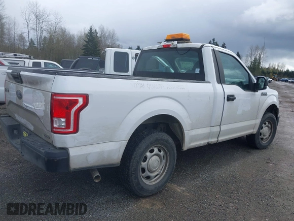 2016 Ford F-150 XL with VIN 1FTMF1C87GKE32929, listed as a IAAI auction lot 41911124 with 135,488 mi miles. Bid and sale history available at carsss.com. Image 3.