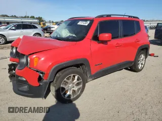2017 Jeep Renegade Latitude with VIN ZACCJABB0HPE56262, listed as a Copart auction lot 41914385 with 102,710 mi miles and Salvage Title. Bid and sale history available at carsss.com. Image 1.