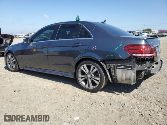 2015 Mercedes-Benz E 350 Sport with VIN WDDHF5KB9FB088305, listed as a Copart auction lot 54849945 with 124,315 mi miles and Salvage title. Bid and sale history available at DreamBid. Image 2.