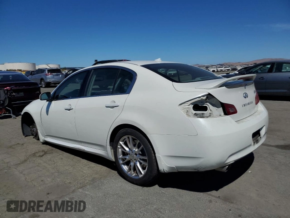 2008 Infiniti G35 with VIN JNKBV61E28M218466, listed as a Copart auction lot 68291334 with 193,083 mi miles and Salvage Title. Bid and sale history available at DreamBid. Image 2.