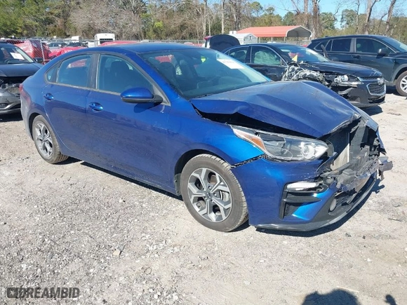2019 Kia Forte LXS with VIN 3KPF24AD6KE115600, listed as a IAAI auction lot 41703976 with 112,383 mi miles. Bid and sale history available at carsss.com. Image 1.