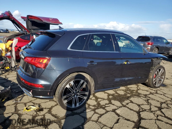 2018 Audi SQ5 Premium Plus with VIN WA1A4AFY0J2036475, listed as a Copart auction lot 86401864 with 85,061 mi miles and Salvage Title. Bid and sale history available at DreamBid. Image 3.
