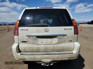 2007 Lexus GX 470 z VIN JTJBT20X870139115, wystawiony jako Copart lot #54022225 z przebiegiem 159 422 mil mil oraz Szkody całkowita. Historia ofert i sprzedaży dostępna na DreamBid. Obrazek 6.