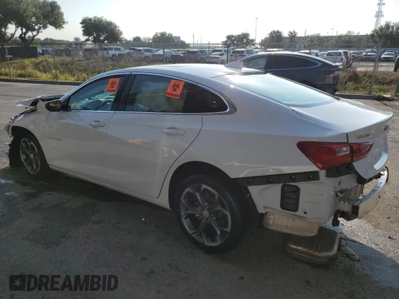 2024 Chevrolet Malibu LT with VIN 1G1ZD5STXRF130788, listed as a Copart auction lot 56486895 with Not Provided miles and Non Repairable. Bid and sale history available at DreamBid. Image 2.