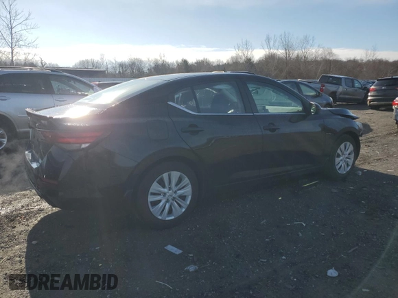 2021 Nissan Sentra S with VIN 3N1AB8BV7MY323093, listed as a Copart auction lot 50192145 with 41,119 mi miles and Salvage Title. Bid and sale history available at DreamBid. Image 3.