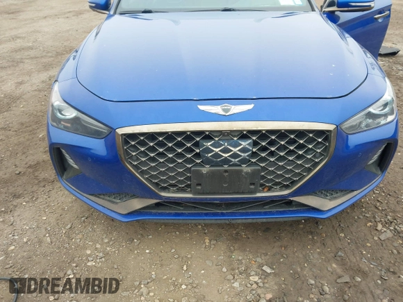 2021 Genesis G70 3.3T with VIN KMTG34LE2MU066635, listed as a IAAI auction lot 41843002 with 78,029 mi miles and . Bid and sale history available at DreamBid. Image 6.