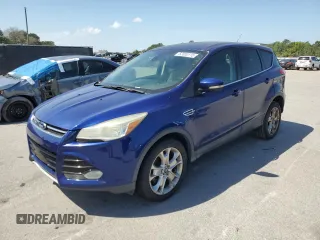 2013 Ford Escape SEL with VIN 1FMCU0HX8DUA28397, listed as a Copart auction lot 52000115 with 147,204 mi miles and Clean Title. Bid and sale history available at carsss.com. Image 1.