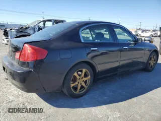 2003 Infiniti G35 w/Leather with VIN JNKCV51E03M011081, listed as a Copart auction lot 88648655 with 169,633 mi miles and Salvage Title. Bid and sale history available at carsss.com. Image 3.