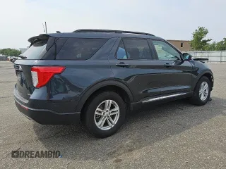 2023 Ford Explorer XLT z VIN 1FMSK8DHXPGA17886, wystawiony jako Copart lot #59276655 z przebiegiem 93 187 mil mil oraz Szkoda całkowita • Salvage title. Historia ofert i sprzedaży dostępna na DreamBid. Obrazek 3.