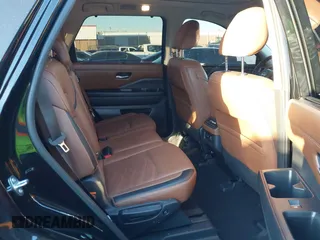 2024 Nissan Pathfinder Platinum with VIN 5N1DR3DG3RC206971, listed as a IAAI auction lot 41453835 with 27,303 mi miles. Bid and sale history available at carsss.com. Image 8.