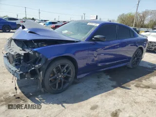 2021 Dodge Charger R/T z VIN 2C3CDXCT3MH553425, wystawiony jako Copart lot #52341165 z przebiegiem 50 921 mil mil oraz Szkoda całkowita • Salvage title. Historia ofert i sprzedaży dostępna na DreamBid. Obrazek 1.