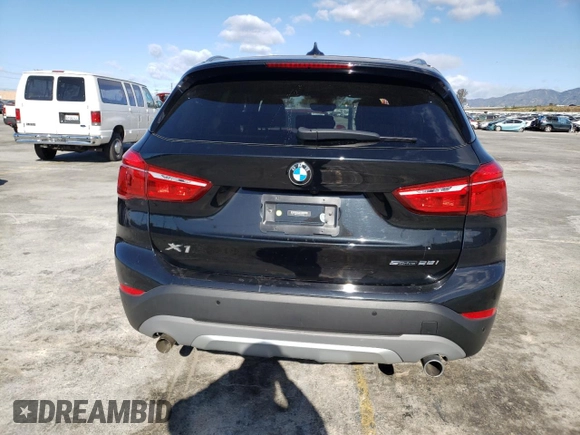 2019 BMW X1 sDrive28i with VIN WBXHU7C52K3H45282, listed as a Copart auction lot 42421563 with 8,057 mi miles. Bid and sale history available at carsss.com. Image 6.