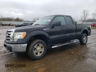 2009 Ford F-150 STX with VIN 1FTRX14879FB32238, listed as a Copart auction lot 52032655 with 92,451 mi miles and Salvage Title. Bid and sale history available at carsss.com. Image 1.