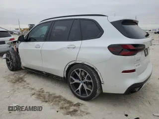 2024 BMW X5 xDrive50e with VIN 5UX43EU08R9S61979, listed as a Copart auction lot 46272895 with 8,303 mi miles and Salvage Title. Bid and sale history available at carsss.com. Image 2.