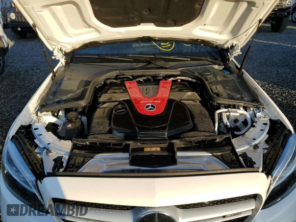 2019 Mercedes-Benz C 43 AMG with VIN WDDWK6EB3KF799425, listed as a Copart auction lot 77423024 with 15,130 mi miles and Non repairable. Bid and sale history available at DreamBid. Image 11.