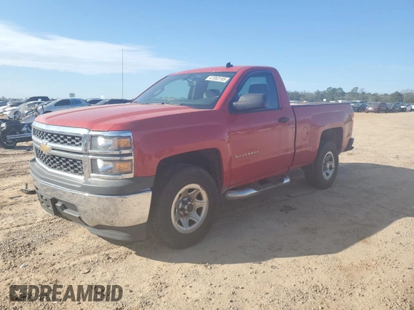2014 Chevrolet Silverado 1500 Work Truck with VIN 1GCNCPEH1EZ408143, listed as a Copart auction lot 47083195 with 83,788 mi miles and Clean Title. Bid and sale history available at DreamBid. Image 1.