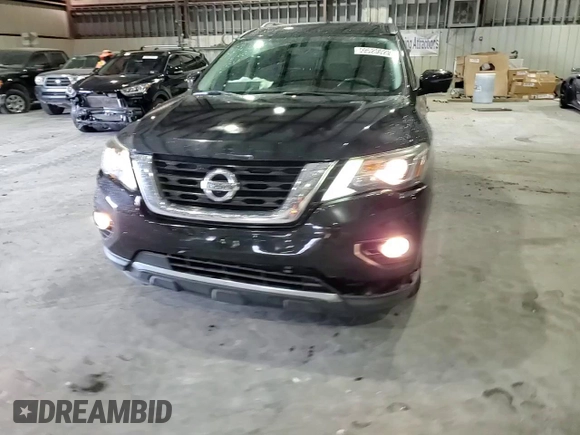 2017 Nissan Pathfinder SL with VIN 5N1DR2MN2HC613199, listed as a Copart auction lot 59520025 with 77,915 mi miles and Salvage title. Bid and sale history available at DreamBid. Image 14.