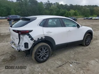 2021 Mazda CX-30 S with VIN 3MVDMBAL4MM219507, listed as a Copart auction lot 55579865 with 53,707 mi miles and Salvage title. Bid and sale history available at DreamBid. Image 3.