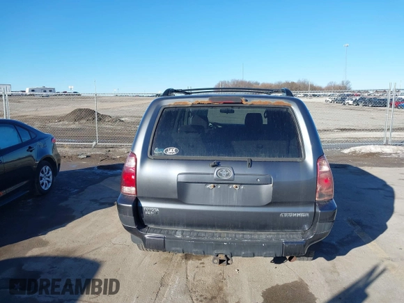 2004 Toyota 4Runner SR5 with VIN JTEBU14R948021377, listed as a IAAI auction lot 41667698 with 239,676 mi miles and . Bid and sale history available at DreamBid. Image 17.