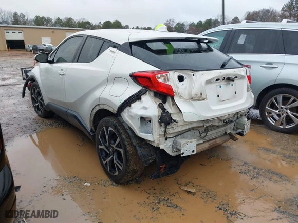 2019 Toyota C-HR XLE with VIN NMTKHMBX4KR080517, listed as a IAAI auction lot 41564786 with 102,508 mi miles. Bid and sale history available at carsss.com. Image 3.