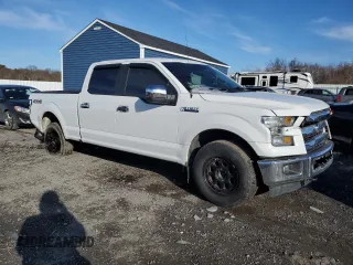 2017 Ford F-150 XL with VIN 1FTFW1EF7HFA18550, listed as a Copart auction lot 45654895 with 94,245 mi miles and Salvage Title. Bid and sale history available at carsss.com. Image 4.