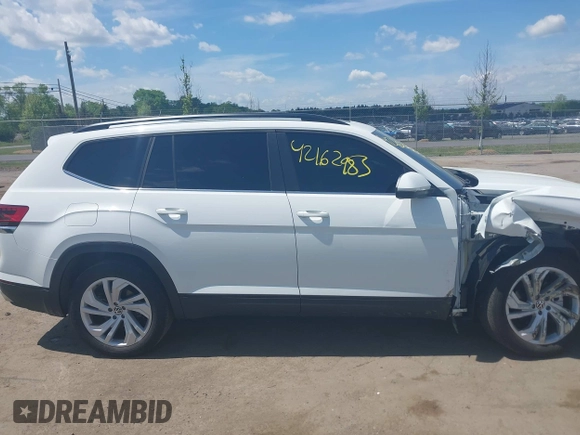 2023 Volkswagen Atlas SE with VIN 1V2JR2CA6PC530345, listed as a IAAI auction lot 42162983 with 18,535 mi miles and . Bid and sale history available at DreamBid. Image 13.