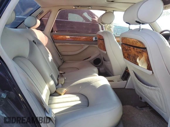 1995 Jaguar XJ with VIN SAJKX1743SC734007, listed as a Copart auction lot 46340825 with 130,115 mi miles and Salvage Title. Bid and sale history available at DreamBid. Image 10.