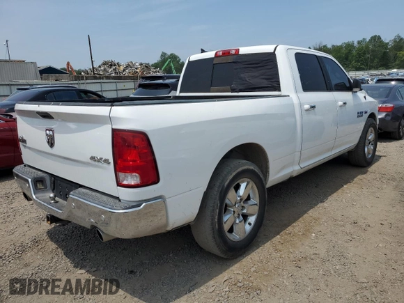 2018 Ram 1500 Big Horn with VIN 1C6RR7TT4JS183959, listed as a Copart auction lot 59863265 with 119,166 mi miles and Clean title. Bid and sale history available at DreamBid. Image 3.