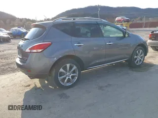 2013 Nissan Murano SL with VIN JN8AZ1MW5DW305483, listed as a IAAI auction lot 41754283 with 114,701 mi miles. Bid and sale history available at carsss.com. Image 4.