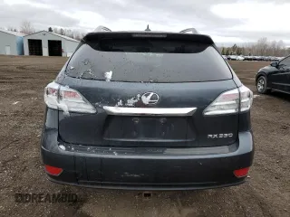 2011 Lexus RX 350 with VIN 2T2BK1BA9BC115036, listed as a Copart auction lot 53450815 with Not Provided miles and Salvage Title. Bid and sale history available at DreamBid. Image 6.