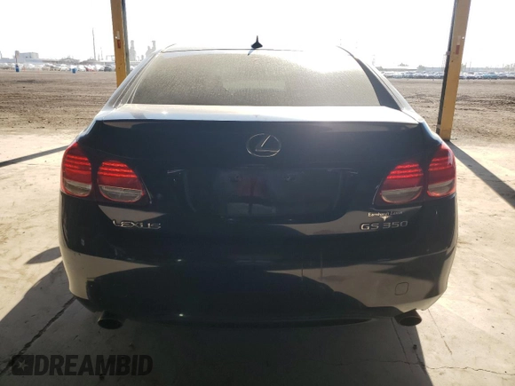 2007 Lexus GS 350 with VIN JTHBE96S870027236, listed as a Copart auction lot 69123714 with 206,250 mi miles and Salvage Title. Bid and sale history available at carsss.com. Image 6.