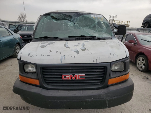 2004 GMC Savana Cargo Van with VIN 1GTFG15X541139395, listed as a Copart auction lot 49106595 with 0 mi miles and Salvage Title. Bid and sale history available at carsss.com. Image 5.