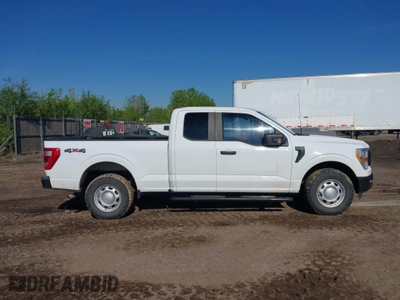 2021 Ford F-150 XL with VIN 1FTFX1E59MFC09787, listed as a IAAI auction lot 42162828 with 96,215 mi miles and . Bid and sale history available at DreamBid. Image 13.