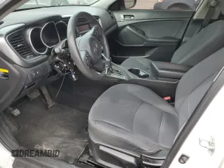 2015 Kia Optima LX with VIN KNAGM4A70F5633967, listed as a Copart auction lot 58937725 with Not provided miles and Salvage title. Bid and sale history available at DreamBid. Image 7.