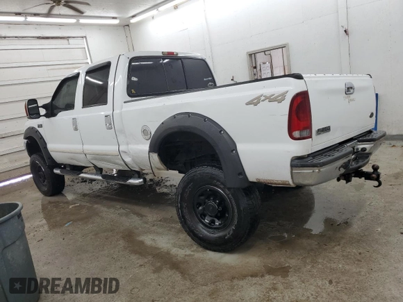 2003 Ford F-250 XL z VIN 1FTNW21L43ED61246, wystawiony jako Copart lot #89172355 z przebiegiem 174 011 mil mil oraz Szkoda całkowita • Salvage title. Historia ofert i sprzedaży dostępna na DreamBid. Obrazek 2.