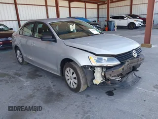 2011 Volkswagen Jetta Sedan S with VIN 3VW2K7AJ0BM308222, listed as a IAAI auction lot 41820253 with 179,474 mi miles. Bid and sale history available at carsss.com. Image 1.