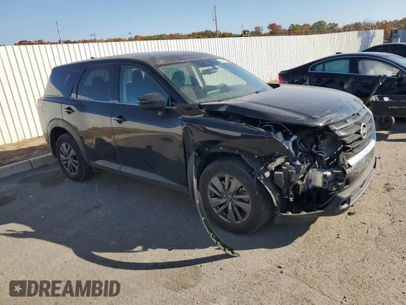 2023 Nissan Pathfinder S with VIN 5N1DR3AC9PC250102, listed as a Copart auction lot 76678834 with 30,525 mi miles and Salvage title. Bid and sale history available at DreamBid. Image 4.