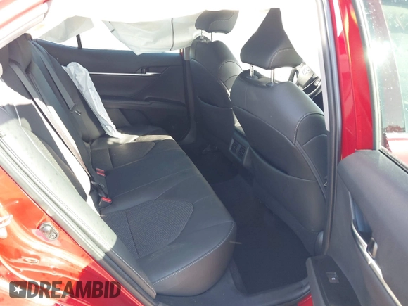 2020 Toyota Camry XSE with VIN 4T1K61AK9LU393745, listed as a IAAI auction lot 40965358 with 51,120 mi miles and . Bid and sale history available at DreamBid. Image 8.