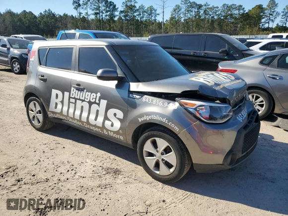 2016 Kia Soul with VIN KNDJN2A22G7362074, listed as a Copart auction lot 87255764 with 80,909 mi miles and Salvage Title. Bid and sale history available at carsss.com. Image 4.