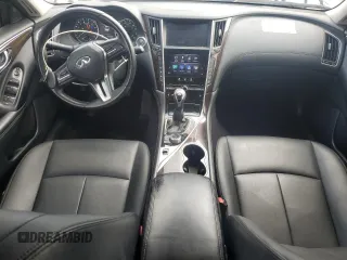 2018 Infiniti Q50 Luxe with VIN JN1EV7AR2JM610413, listed as a Copart auction lot 65222265 with 111,670 mi miles and Clean title. Bid and sale history available at DreamBid. Image 8.