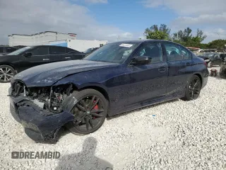 2024 BMW 3 Series M340i xDrive with VIN 3MW49FF02R8E70970, listed as a Copart auction lot 84431924 with 12,286 mi miles and Salvage Title. Bid and sale history available at carsss.com. Image 1.