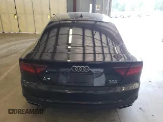 2016 Audi A7 3.0 Premium Plus with VIN WAUWGAFC5GN064672, listed as a Copart auction lot 71574044 with 64,927 mi miles and Salvage Title. Bid and sale history available at carsss.com. Image 6.