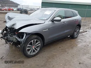 2020 Jaguar F-Pace 25t Premium with VIN SADCJ2FX9LA643542, listed as a IAAI auction lot 41728704 with 52,003 mi miles and . Bid and sale history available at DreamBid. Image 18.