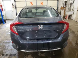 2019 Honda Civic Sedan LX with VIN 2HGFC2F62KH571885, listed as a Copart auction lot 48181775 with 57,899 mi miles and Salvage Title. Bid and sale history available at carsss.com. Image 6.