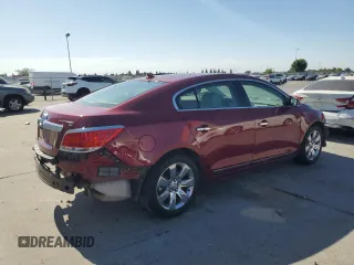2010 Buick LaCrosse CXL with VIN 1G4GC5EG6AF202442, listed as a Copart auction lot 63331625 with 96,520 mi miles and Salvage title. Bid and sale history available at DreamBid. Image 3.